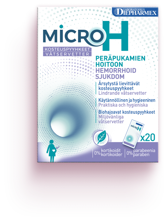 MicroH Lingettes packaging